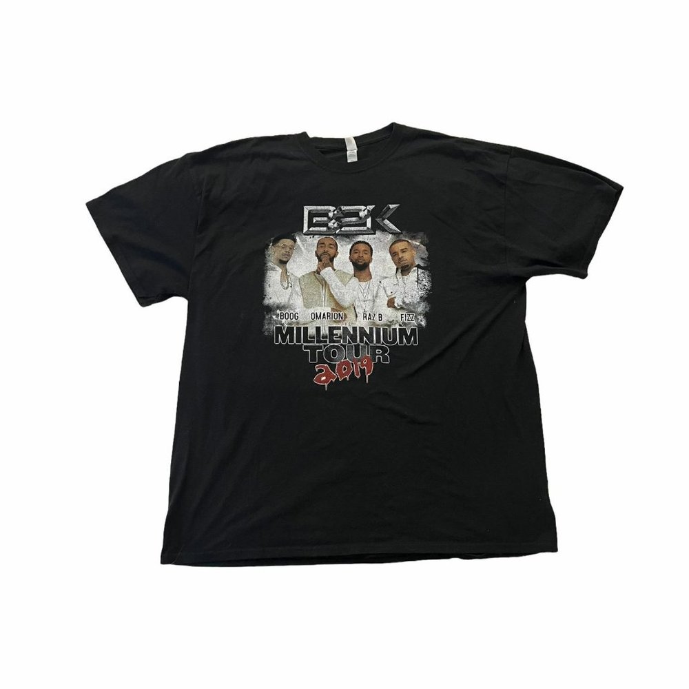 B2K - Millenium Tour w/ Pretty Ricky, Chingy - 2019 (2XL) Vintage T-Shirt